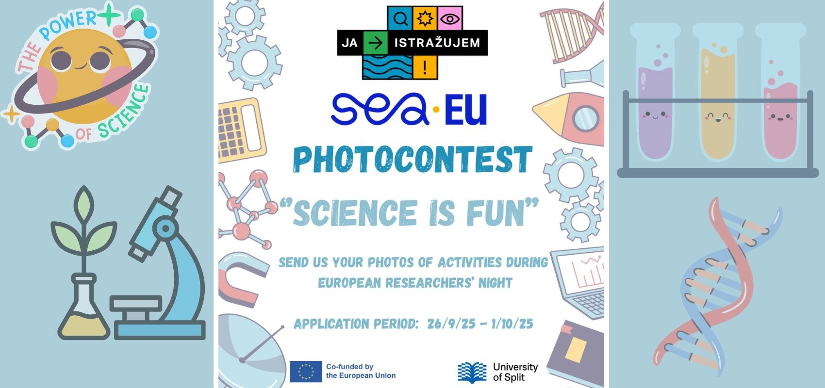 Otvoren ERN Photo Contest 2025: tema - „Science is fun!“